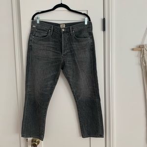 Citizens of Humanity Corey Crop black denim 29